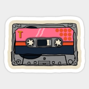 Music Cassette Sticker